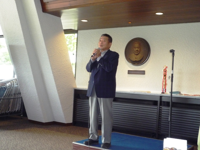 富成ゴルフ会会長挨拶