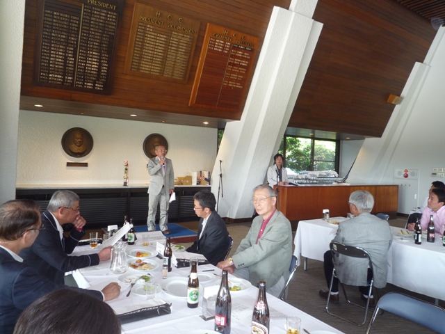座間ゴルフ会幹事長挨拶