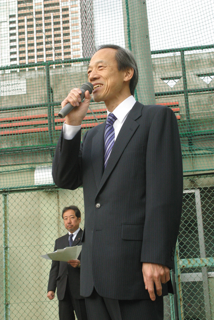 武井港区長挨拶